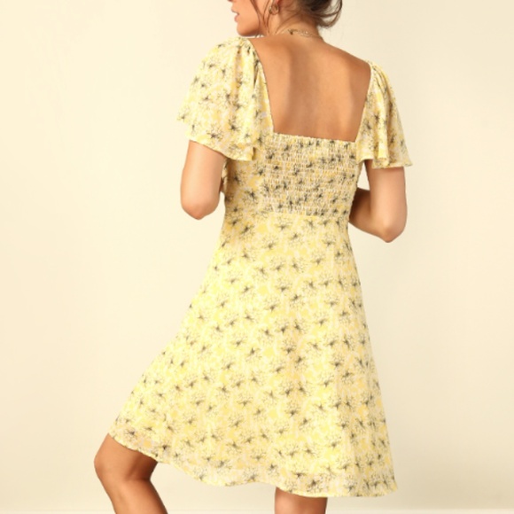 yellow sundress